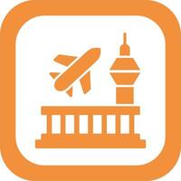 icono de vector de aeropuerto