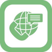 Global Communication Vector Icon