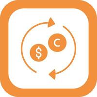 Exchange Rate Vector Icon