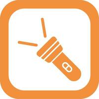 Flashlight Vector Icon