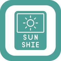 Sunshine Vector Icon