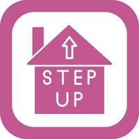 Step Up Vector Icon