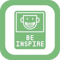 Be Inspired Vector Icon