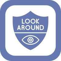 Look Around Vector Icon