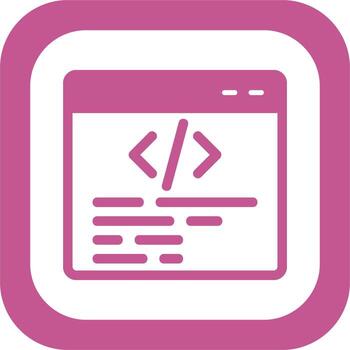 Web Programming Vector Icon