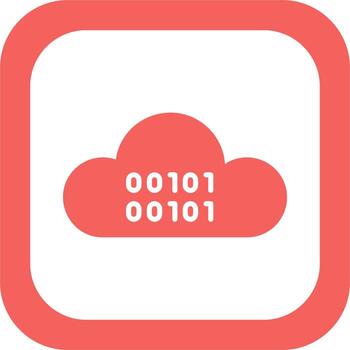 Cloud Coding Vector Icon