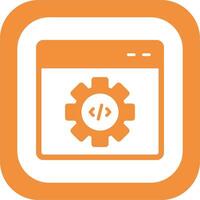 código mejoramiento vector icono