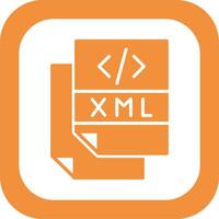 Xml File Vector Icon