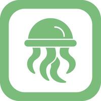 Jellyfish Vector Icon