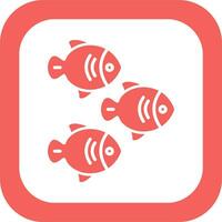 peces vector icono