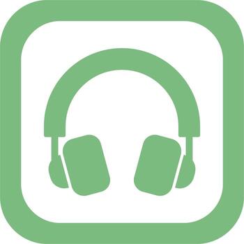 icono de vector de auriculares