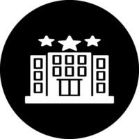 icono de vector de hotel