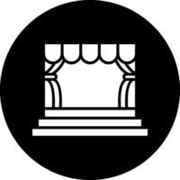 Stage Vector Icon
