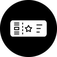 Ticket Vector Icon