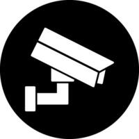 icono de vector de cctv