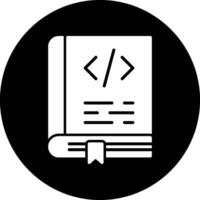 Coding Book Vector Icon