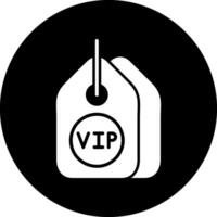 VIP oferta vector icono