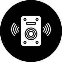 icono de vector de altavoz