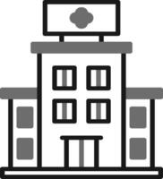 Hospital Building Vector Icon