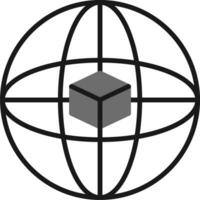 Global Network Vector Icon