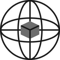 Global Network Vector Icon