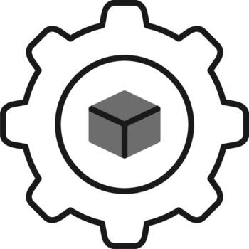 icono de vector de configuración