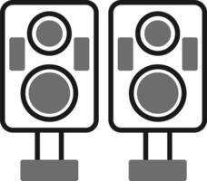 icono de vector de altavoz