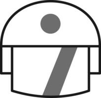 Helmet Vector Icon