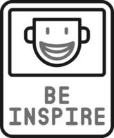 Be Inspired Vector Icon