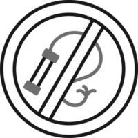 No Whip Vector Icon