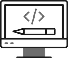 Coding Vector Icon