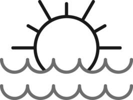 Sun Vector Icon