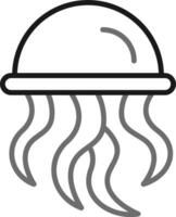 Jellyfish Vector Icon