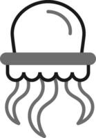 Jellyfish Vector Icon