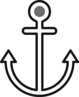 Anchor Vector Icon