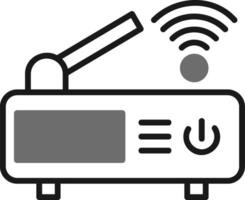 icono de wifi vector