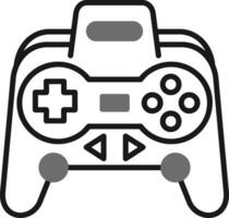 icono de vector de controlador de juego