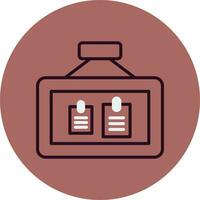 Pinboard Vector Icon