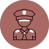 Policeman Vector Icon