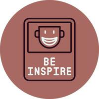 Be Inspired Vector Icon