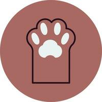 Paw Vector Icon