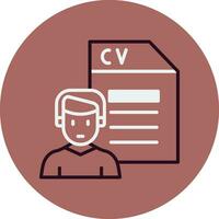 Resume Vector Icon