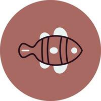 Clown Fish Vector Icon