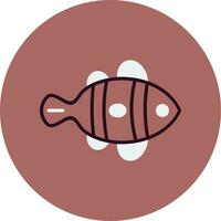 Clown Fish Vector Icon