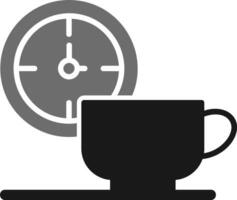 icono de vector de descanso para tomar café