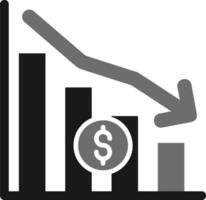 Economic Crisis Vector Icon