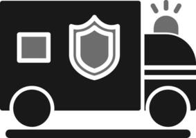 Police Van Vector Icon