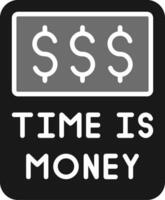 Time Is Money Vector Icon