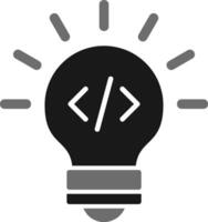 icono de vector de idea