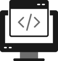 Monitor Vector Icon